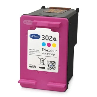 Remanufactured HP 302XL High Capacity Tri-Colour Ink Cartridge