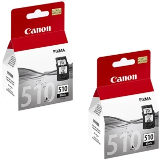 Canon-PG510-x2-Orig - 2x Original Canon PG510 Black Ink Cartridges